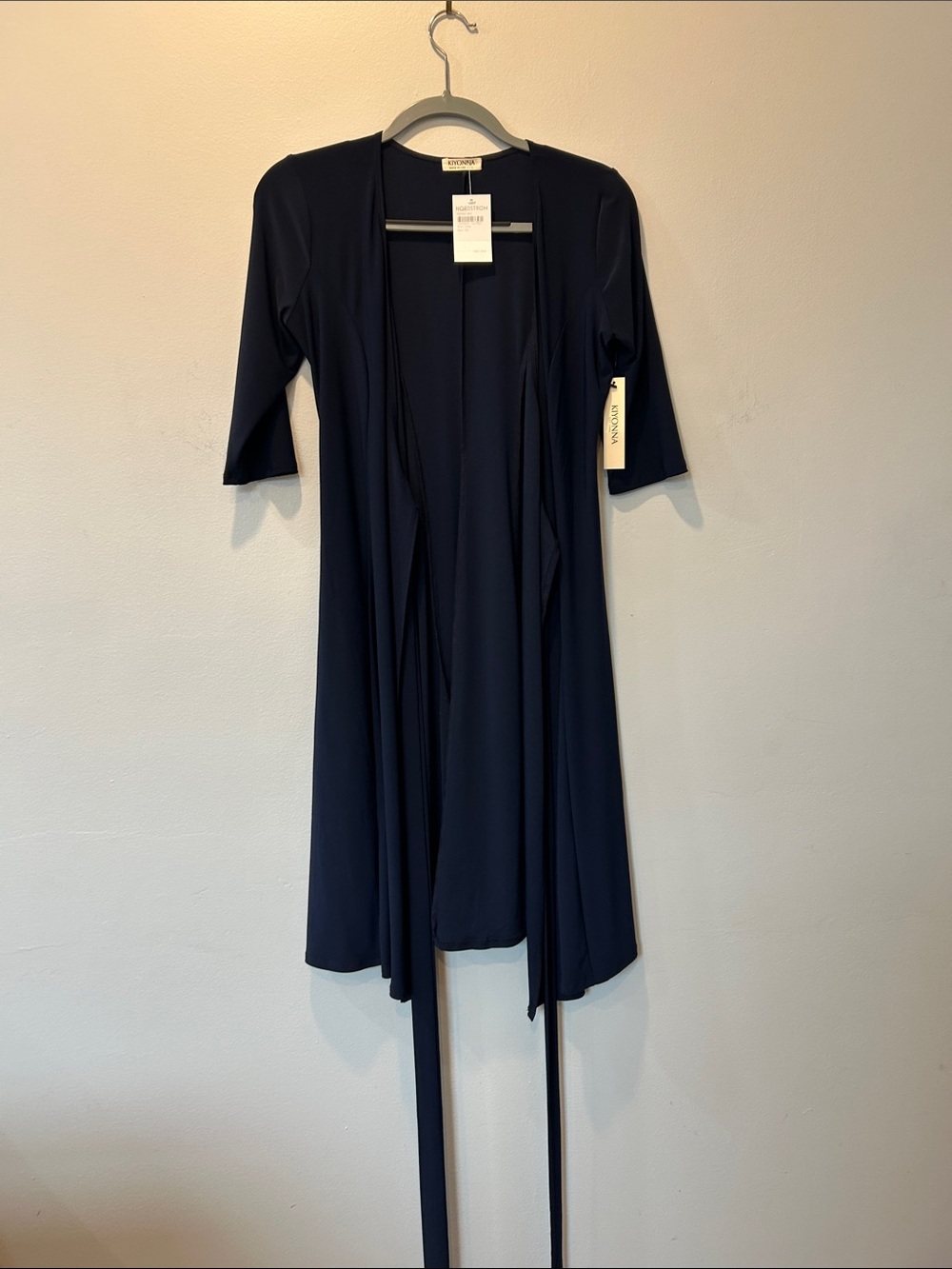 Kiyonna Navy Midi Dress